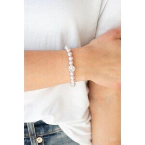 Follow My Lead Silver Bracelet